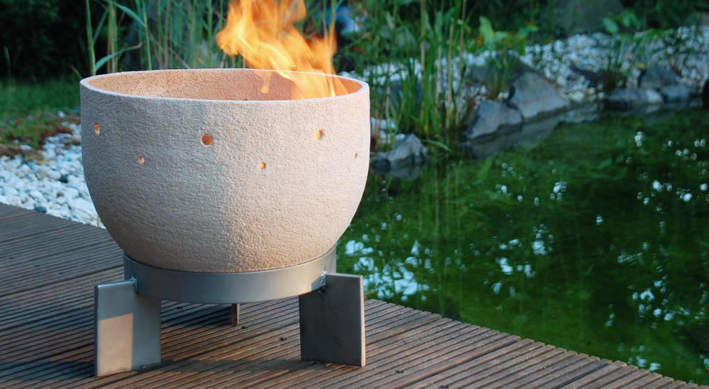 Keramik Feuerschale
